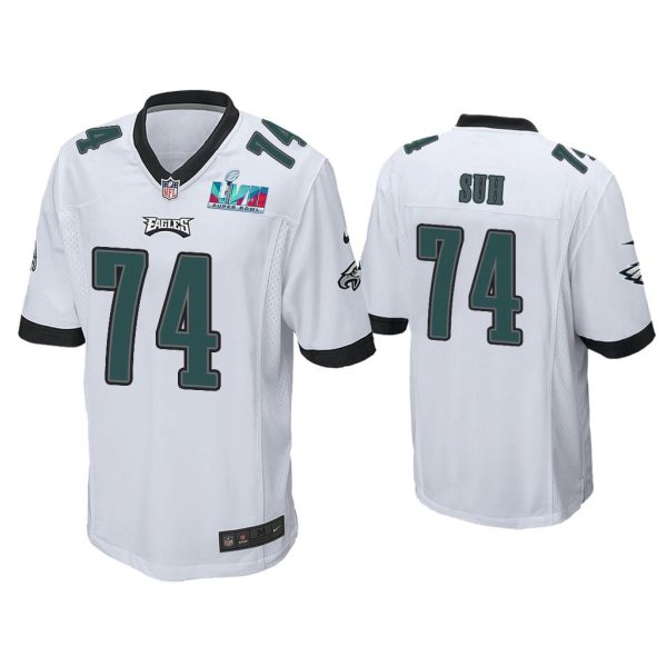 Ndamukong Suh Philadelphia Eagles Super Bowl LVII White Game Jersey