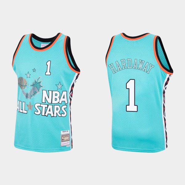 Orlando Magic #1 Penny Hardaway 1996 All-Star Eastern Conference Rhinestone Jersey