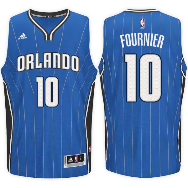 Orlando Magic #10 Evan Fournier 2016-17 Road Blue New Swingman Jersey