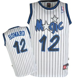 Orlando Magic #12 Dwight Howard Soul Swingman Home Jersey