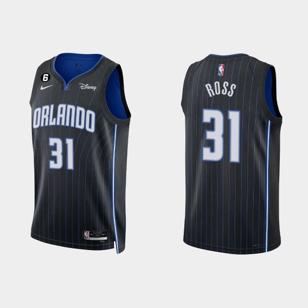 Orlando Magic #31 Terrence Ross Icon Edition Black 2022-23 Jersey