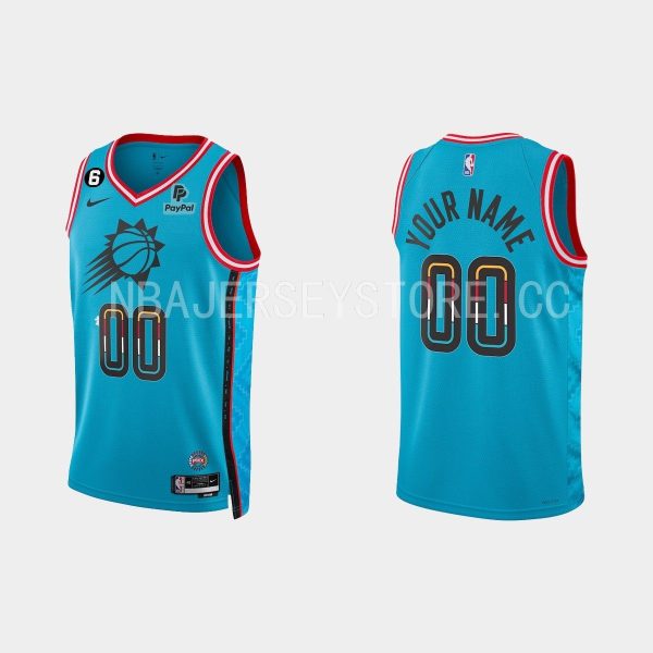 Phoenix Suns #00 JaVale McGee 2022-23 City Edition Blue Jersey