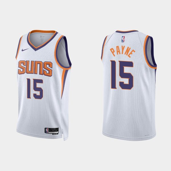 Phoenix Suns Cameron Payne #15 Association Edition White Jersey
