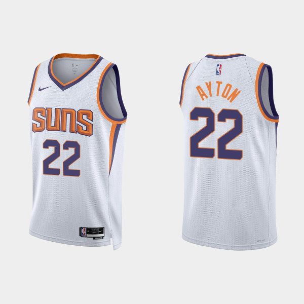 Phoenix Suns Deandre Ayton #22 Association Edition White Jersey
