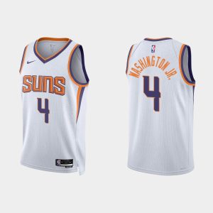 Phoenix Suns Duane Washington Jr. #4 Association Edition White Jersey
