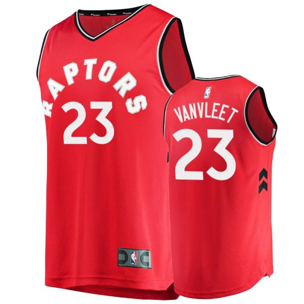 Raptors Men's Fred VanVleet #23 Replica Icon Fanatics Branded Jersey