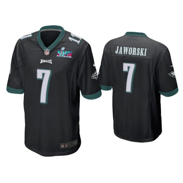 Ron Jaworski Philadelphia Eagles Super Bowl LVII Black Game Jersey
