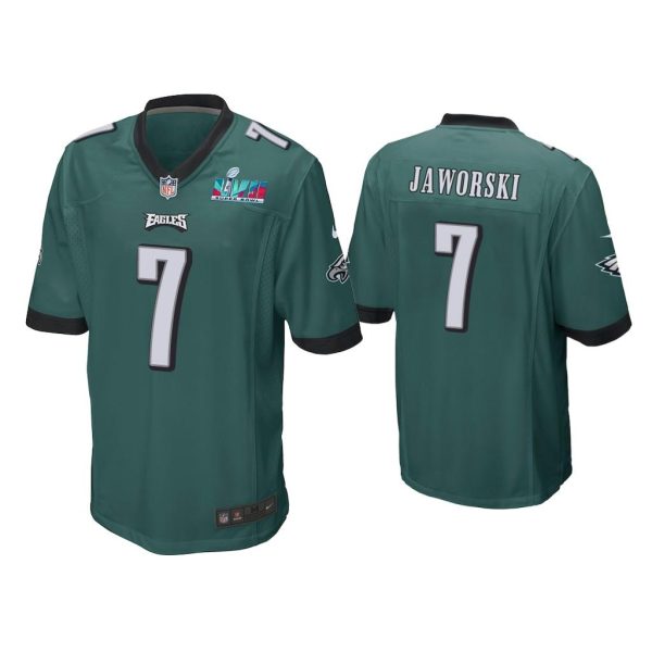 Ron Jaworski Philadelphia Eagles Super Bowl LVII Midnight Green Game Jersey