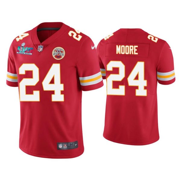 Skyy Moore Kansas City Chiefs Super Bowl LVII Red Vapor Limited Jersey