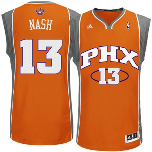 Steve Nash Phoenix Suns Orange #13 Revolution 30 Swingman Jersey