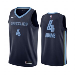 Steven Adams Memphis Grizzlies 2021 Icon Edition Navy #4 Jersey