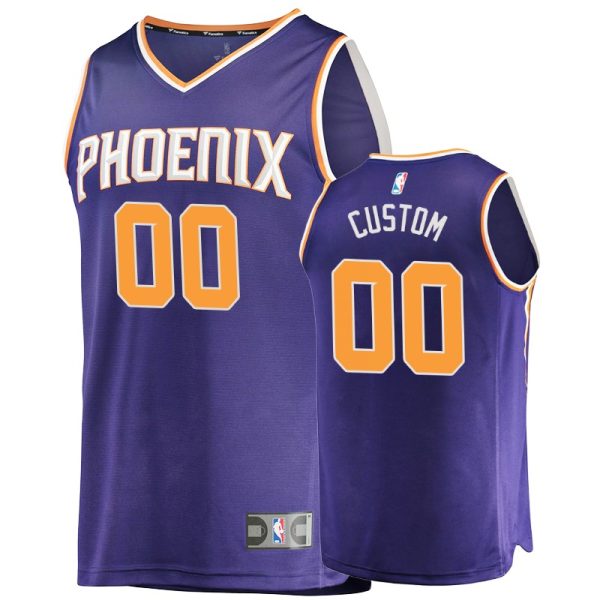 Suns Men's Custom #00 Replica Icon Fanatics Branded Jersey