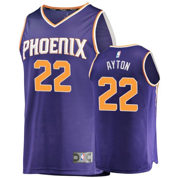 Suns Men's Deandre Ayton #22 Replica Icon Fanatics Branded Jersey