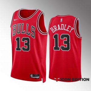 Tony Bradley 2022-23 Chicago Bulls Red #13 Icon Edition Jersey Swingman