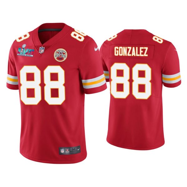 Tony Gonzalez Kansas City Chiefs Super Bowl LVII Red Vapor Limited Jersey