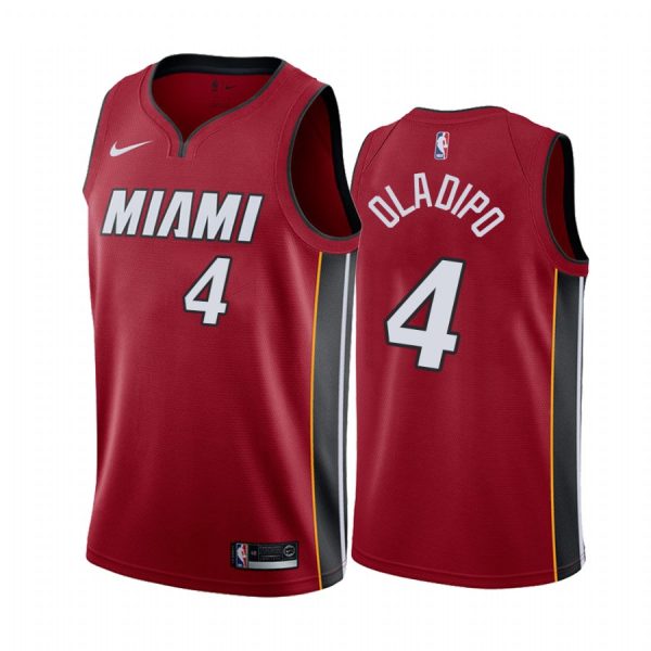 Victor Oladipo Miami Heat Red Icon Edition 2021 Trade Jersey