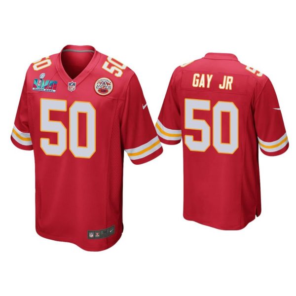 Willie Gay Jr. Kansas City Chiefs Super Bowl LVII Red Game Jersey