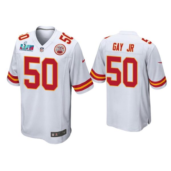 Willie Gay Jr. Kansas City Chiefs Super Bowl LVII White Game Jersey
