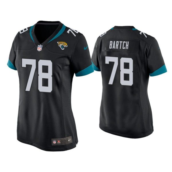 Women Ben Bartch Jacksonville Jaguars Black Game Jersey