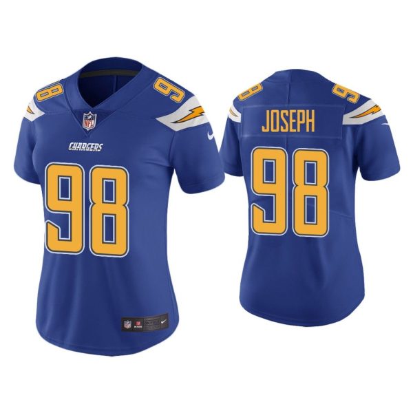 Women Color Rush Limited Linval Joseph Los Angeles Chargers Royal Jersey