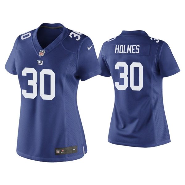 Women Darnay Holmes New York Giants Royal Game Jersey