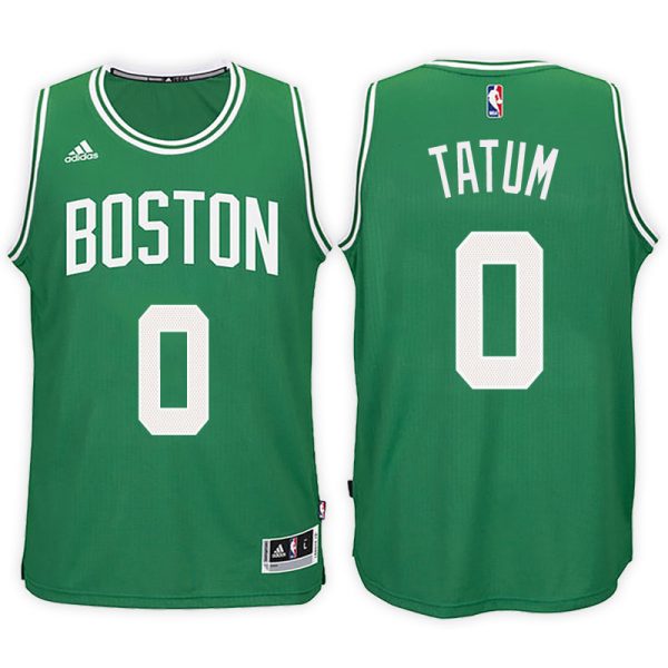 Youth Boston Celtics #0 Jayson Tatum Green Swingman Jersey