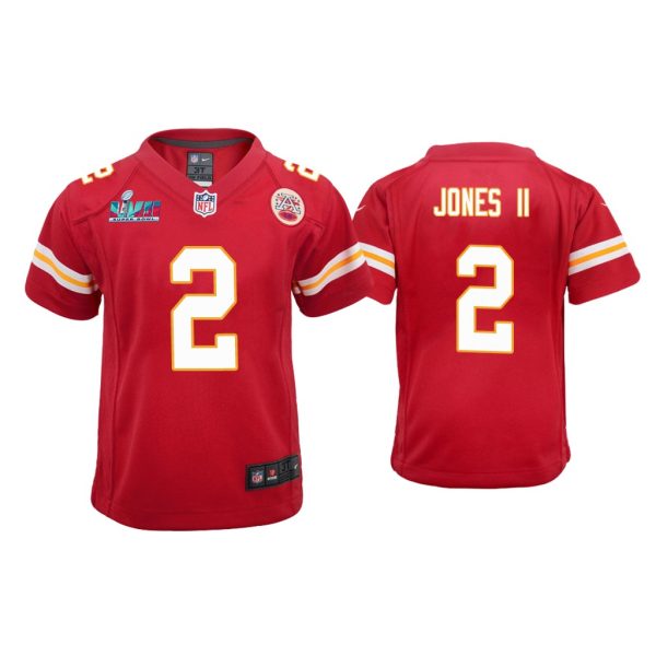 Youth Ronald Jones Ii Kansas City Chiefs Super Bowl LVII Red Game Jersey