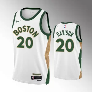 JD Davison #20 Swingman Boston Celtics 2023-24 City Edition Jersey - White