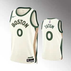 Jayson Tatum #0 Swingman Boston Celtics 2023-24 City Edition Jersey - White