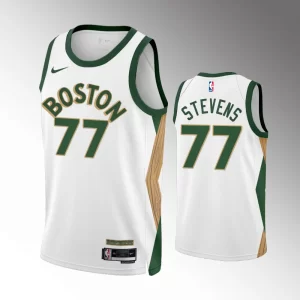 Lamar Stevens #77 Swingman Boston Celtics 2023-24 City Edition Jersey - White
