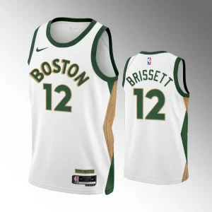 Oshae Brissett #12 Swingman Boston Celtics 2023-24 City Edition Jersey - White