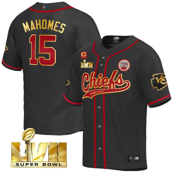 Men Kansas City Chiefs Super Bowl LVII 2023 World Baseball Classic Jersey