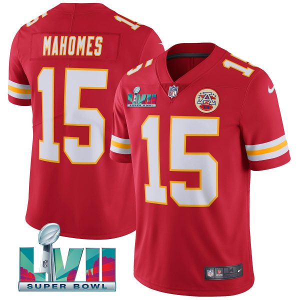 Men Kansas City Chiefs Super Bowl LVII Vapor Player Jersey