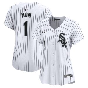 Chicago White Sox Women's #1 Mom Home Limited Jersey - White