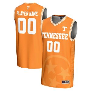 Tennessee Volunteers GameDay Greats Youth NIL Pick-A-Player Men's Basketball Icon Print Lightweight Jersey - Tennessee Orange