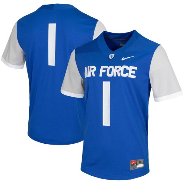 #1 Air Force Falcons Untouchable Game Jersey - Royal