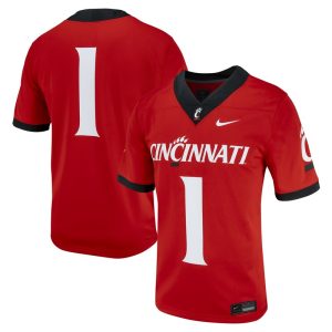 #1 Cincinnati Bearcats Untouchable Football Jersey - Red