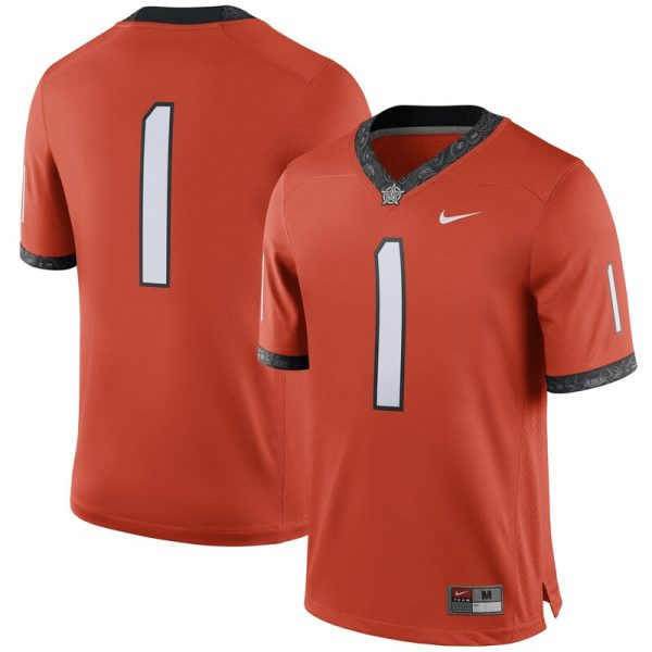 #1 Oklahoma State Cowboys Alternate Game Jersey - Orange