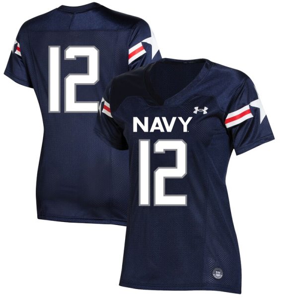 #12 Navy Midshipmen Women's Rivalry Replica Jersey - Navy