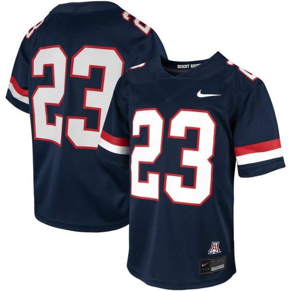 #23 Arizona Wildcats Youth Untouchable Replica Game Jersey - Navy