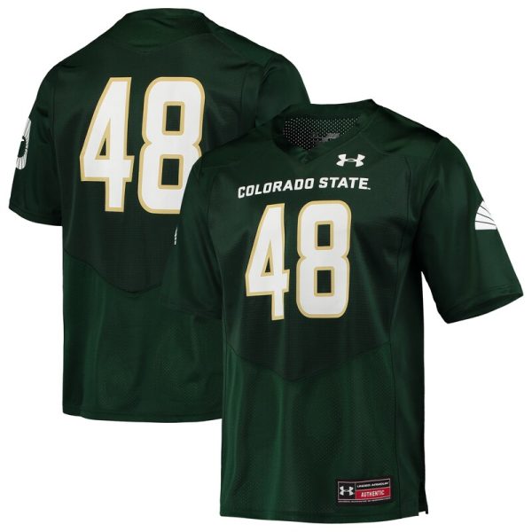 #48 Colorado State Rams Replica Football Jersey - Green