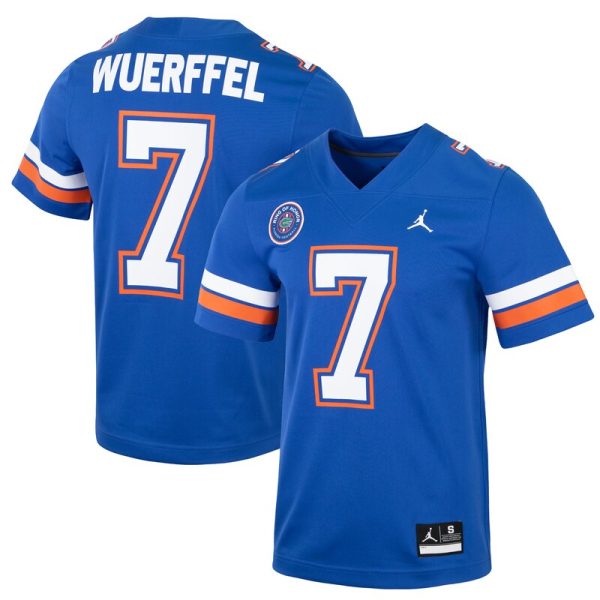 Danny Wuerffel Florida Gators Ring of Honor Replica Jersey - Royal