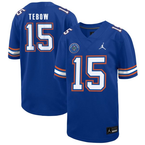 Tim Tebow Florida Gators Youth Ring of Honor Untouchable Replica Jersey - Royal
