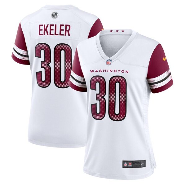 Austin Ekeler Washington Commanders Women's Game Jersey - White