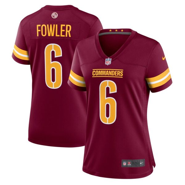 Dante Fowler Jr. Washington Commanders Women's Game Jersey - Burgundy