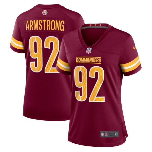 Dorance Armstrong Washington Commanders Women's Game Jersey - Burgundy