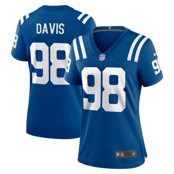 Raekwon Davis Indianapolis Colts Women's Game Jersey - Royal