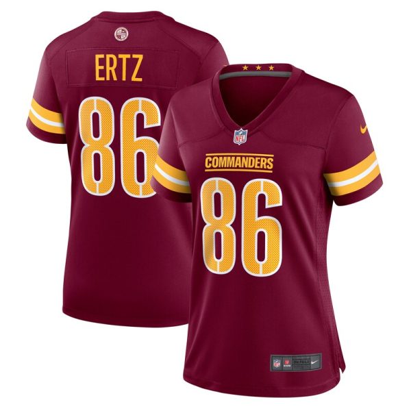 Zach Ertz Washington Commanders Women's Game Jersey - Burgundy