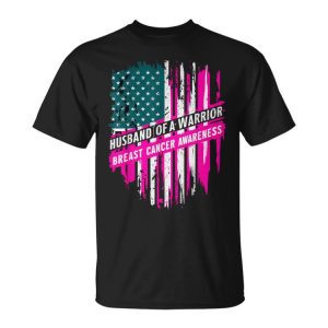 Husband Of A Warrior Breast Cancer Awareness Support Squad Unisex T-Shirt