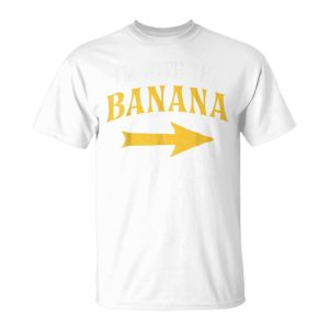 I'm With The Banana Costume Halloween Matching Couple Unisex T-Shirt